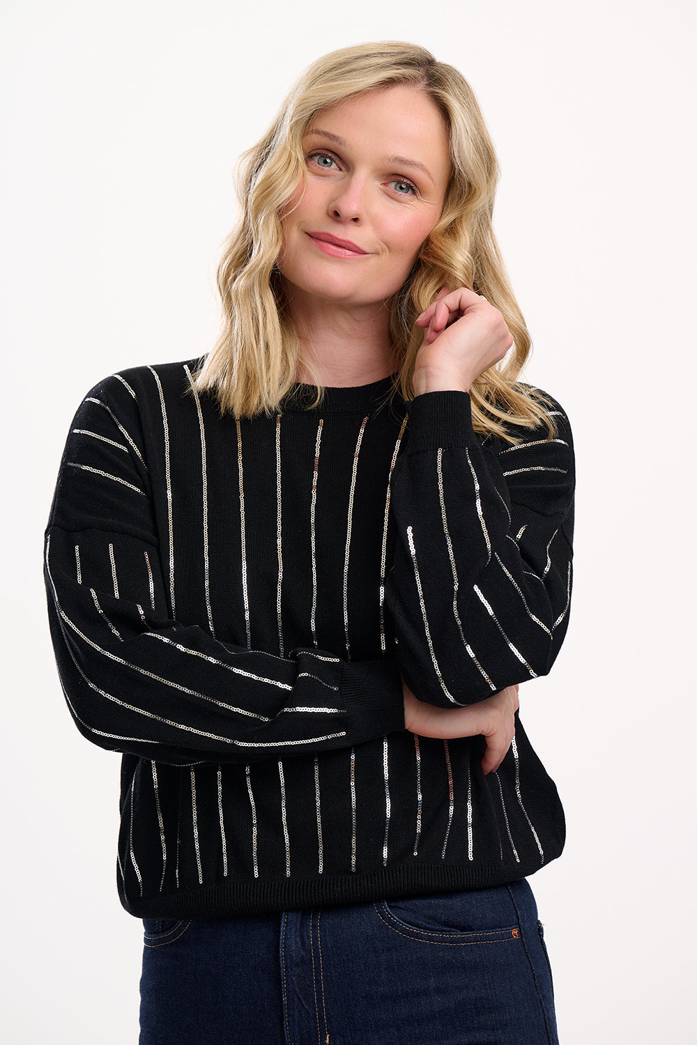 Anjali Sequin Jumper