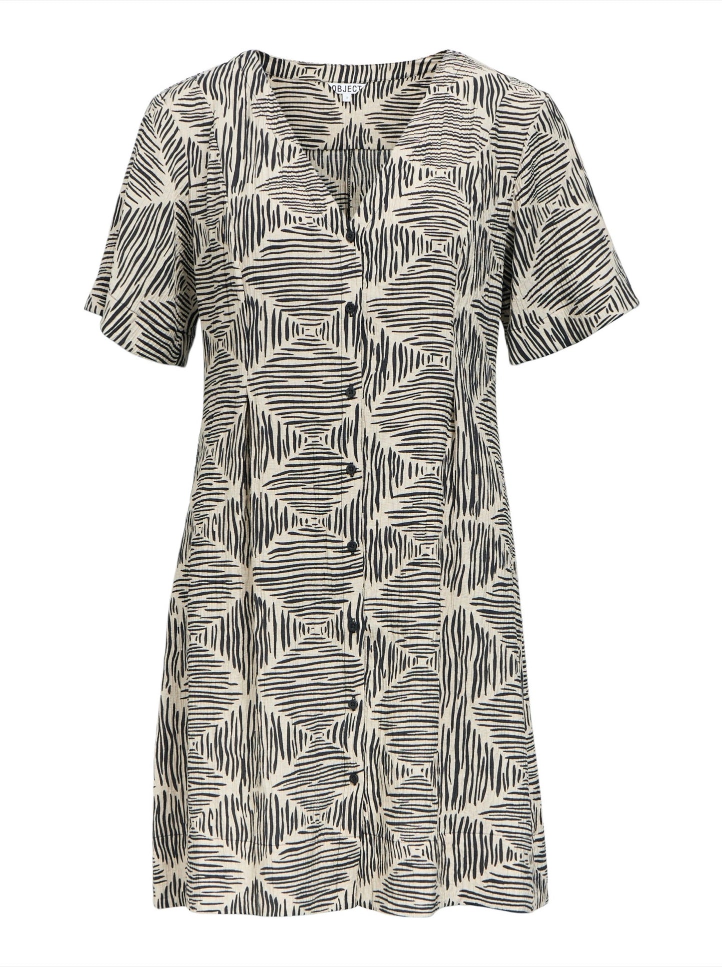 OBJNAJA V-NECK SHORT DRESS