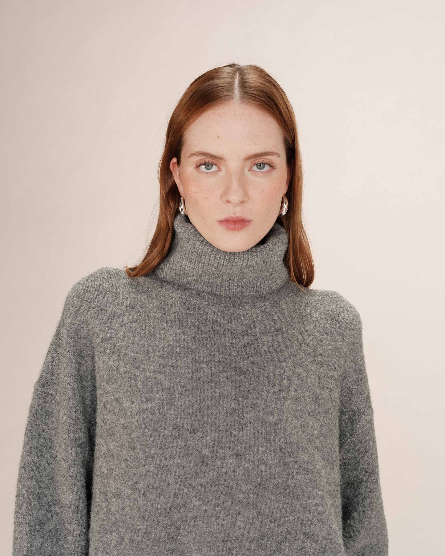 TAXI OVERSIZED SWEATER GRIS