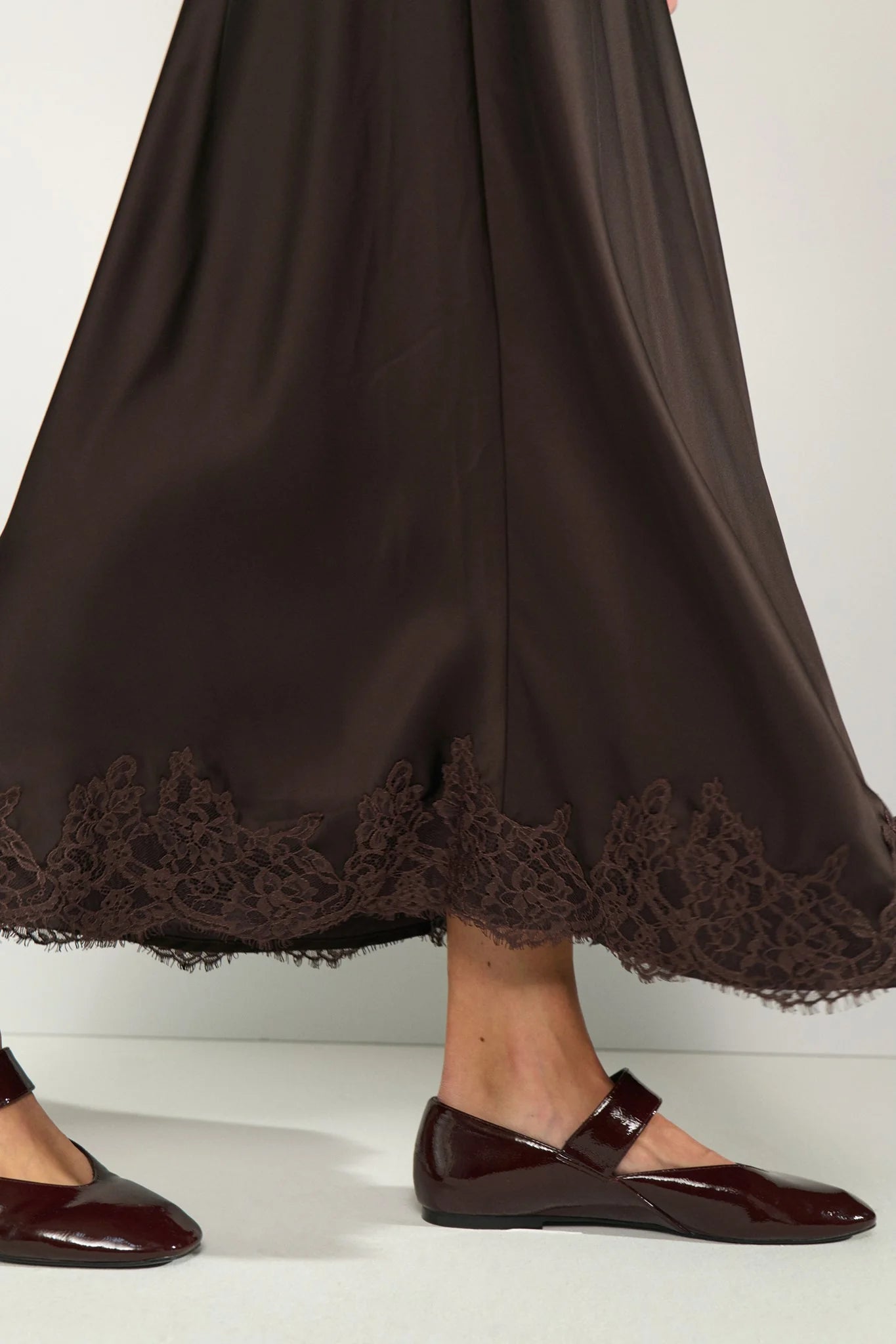 NUNADINE SKIRT - Black Coffee