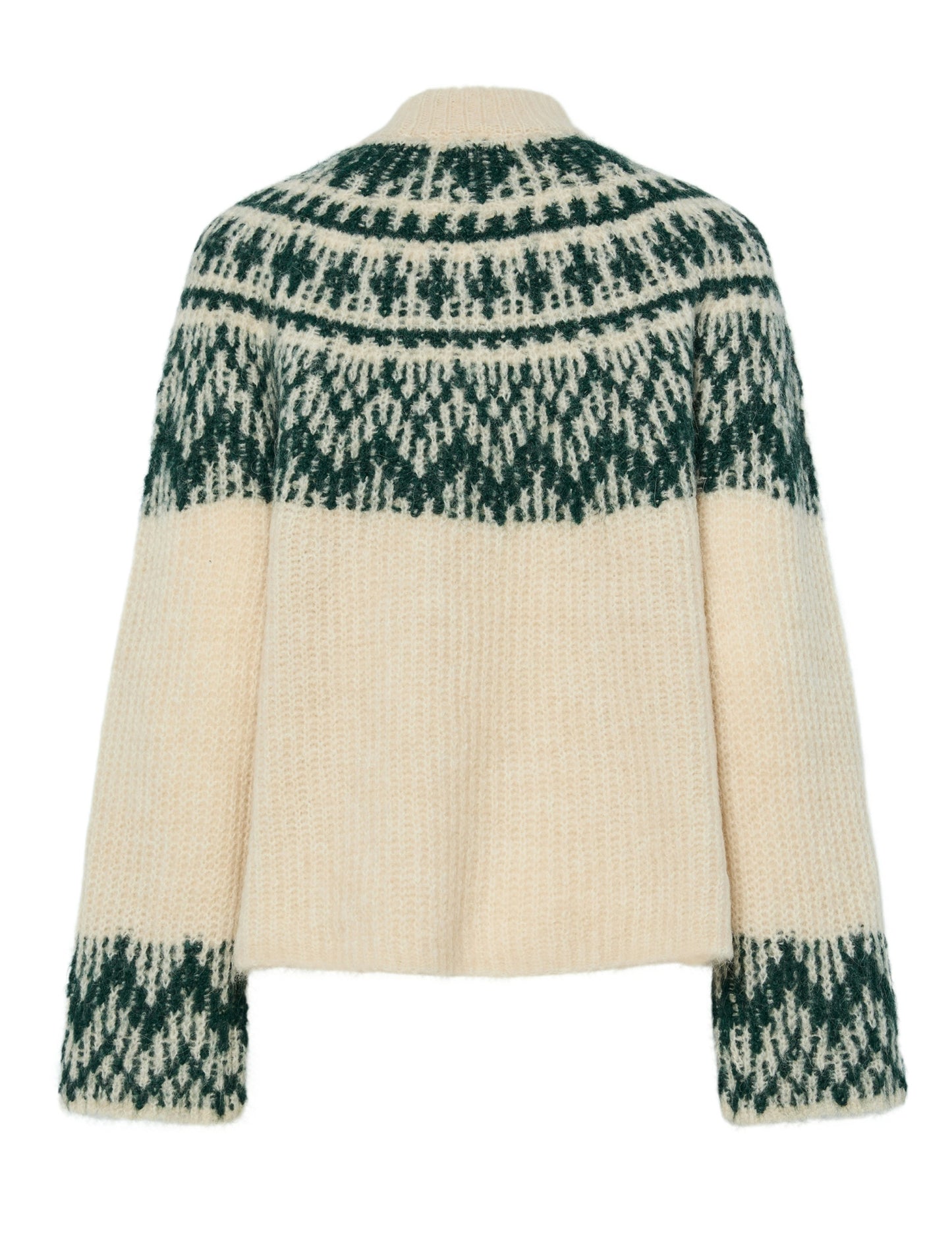 YASLIRI WOOL BLEND KNIT PULLOVER