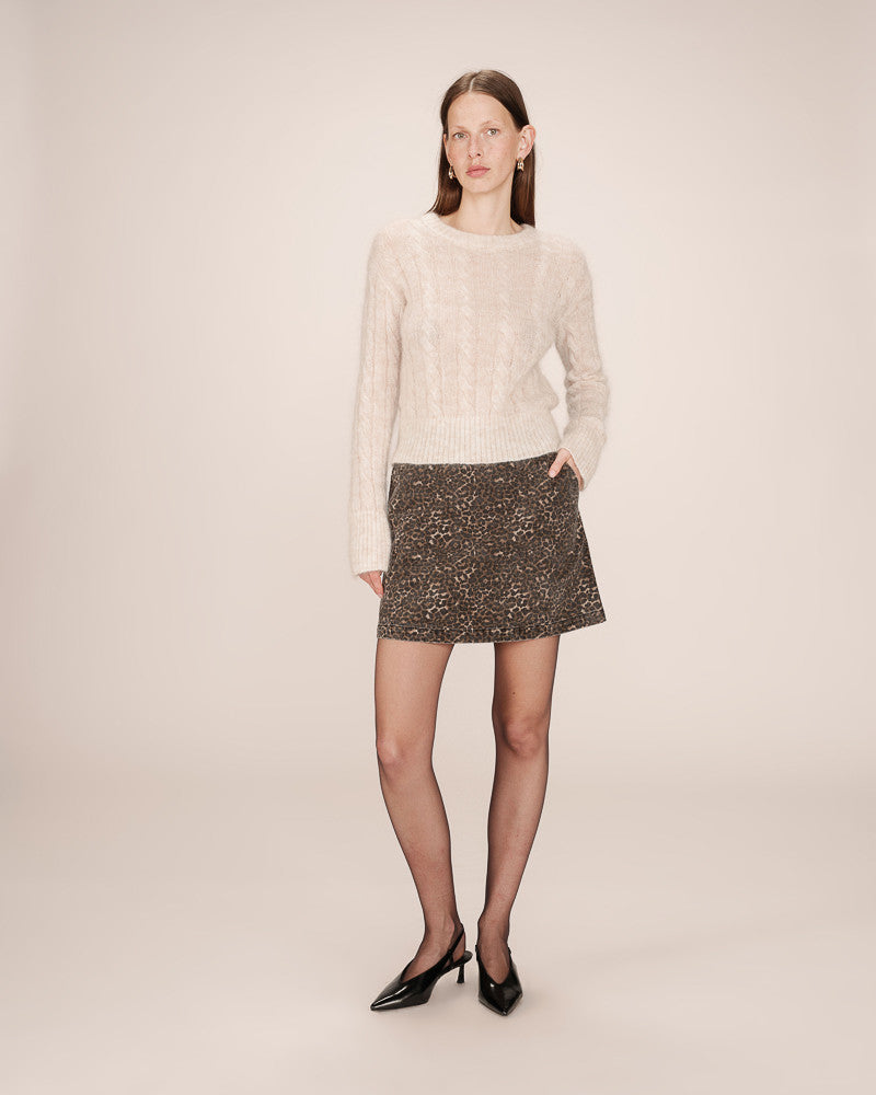 SKIRT LEOPARD SPARTA