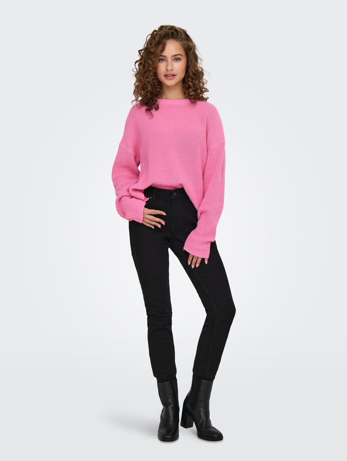 ONLLUNA LS O-NECK PULLOVER KNT