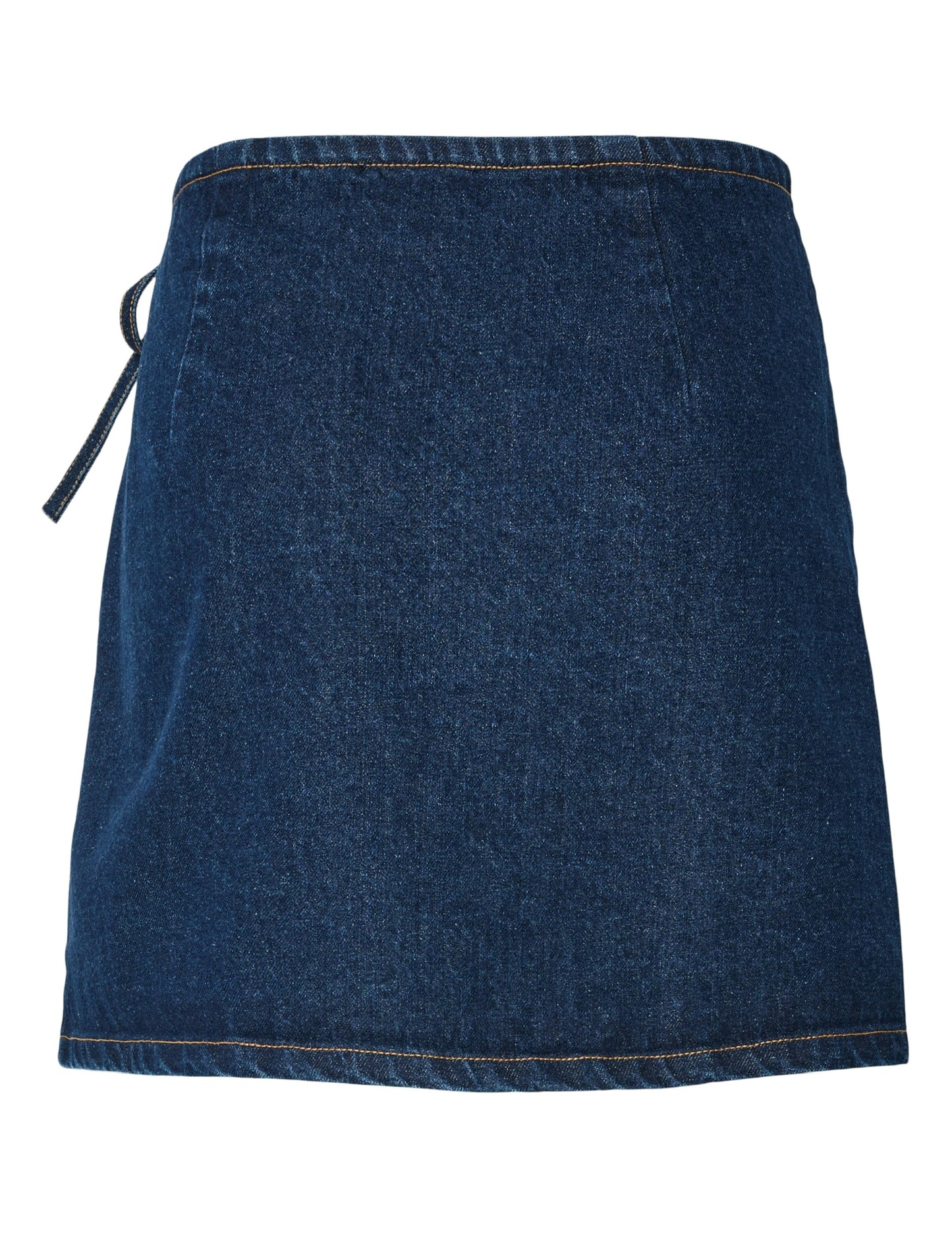 PCFLORA MW WRAP DENIM SKIRT