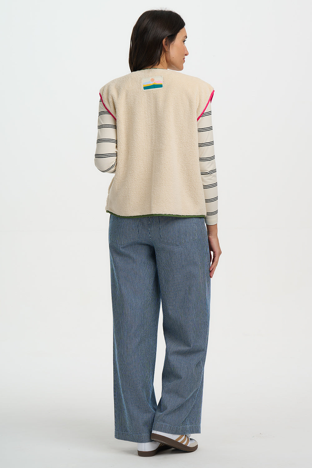 Sophie Fleece Gilet - Oatmeal