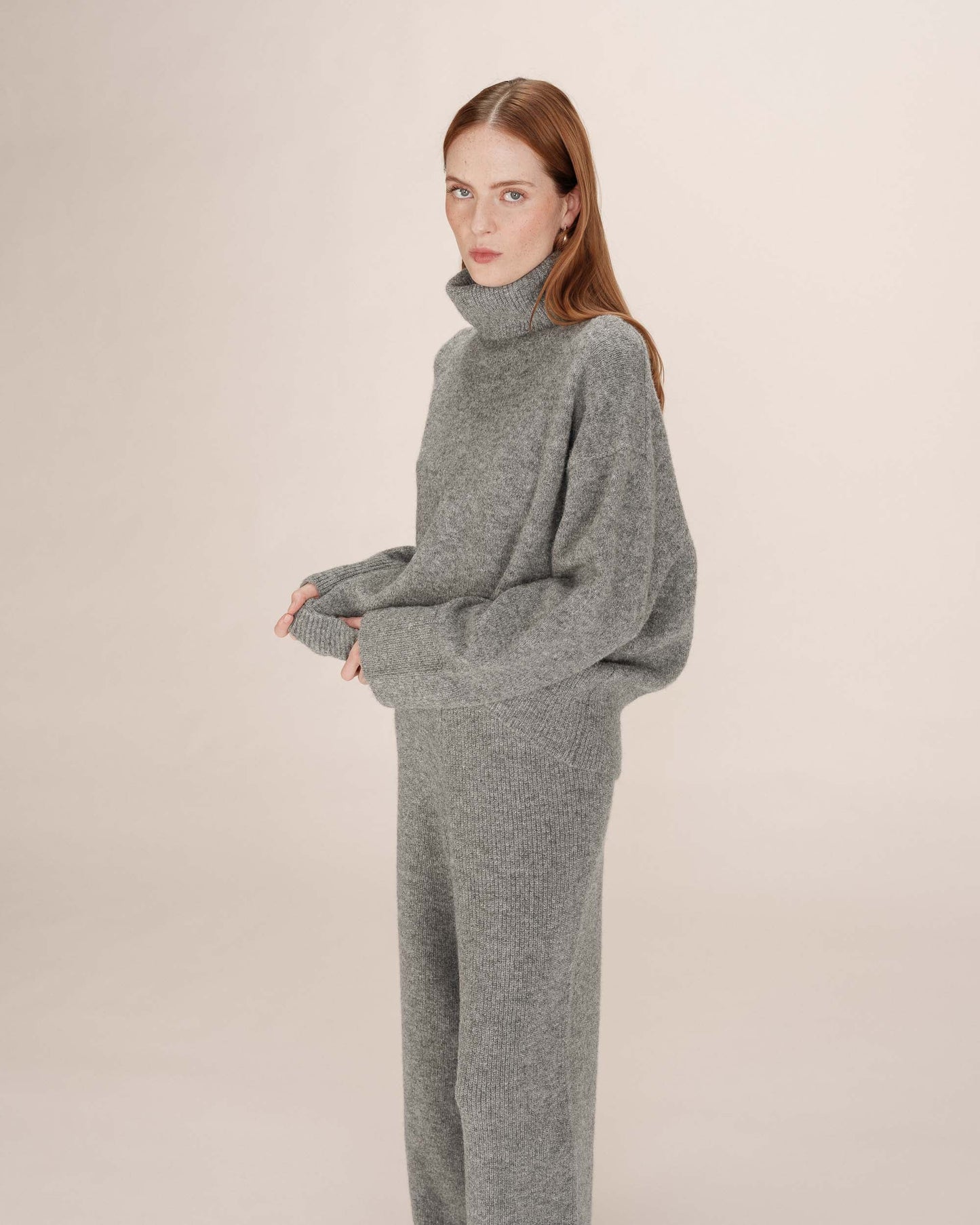 TAXI OVERSIZED SWEATER GRIS