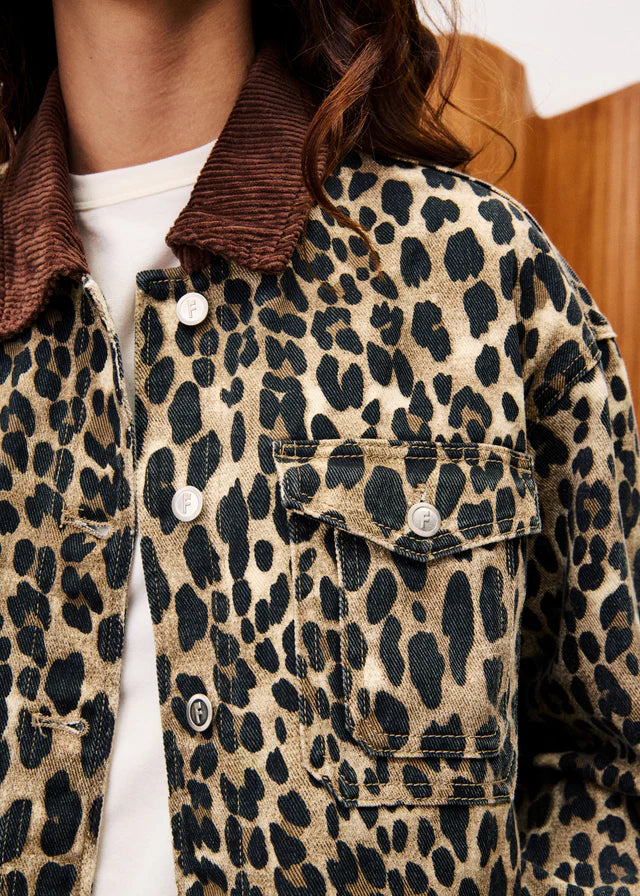 VESTE MUNCHKIN LEOPARD JACKET
