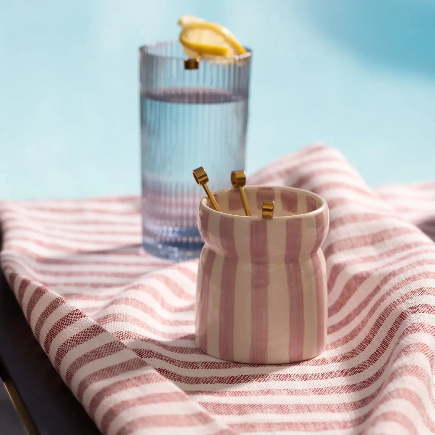 Paddywax Cabana Lavender Ceramic Candle - Grecian Sand