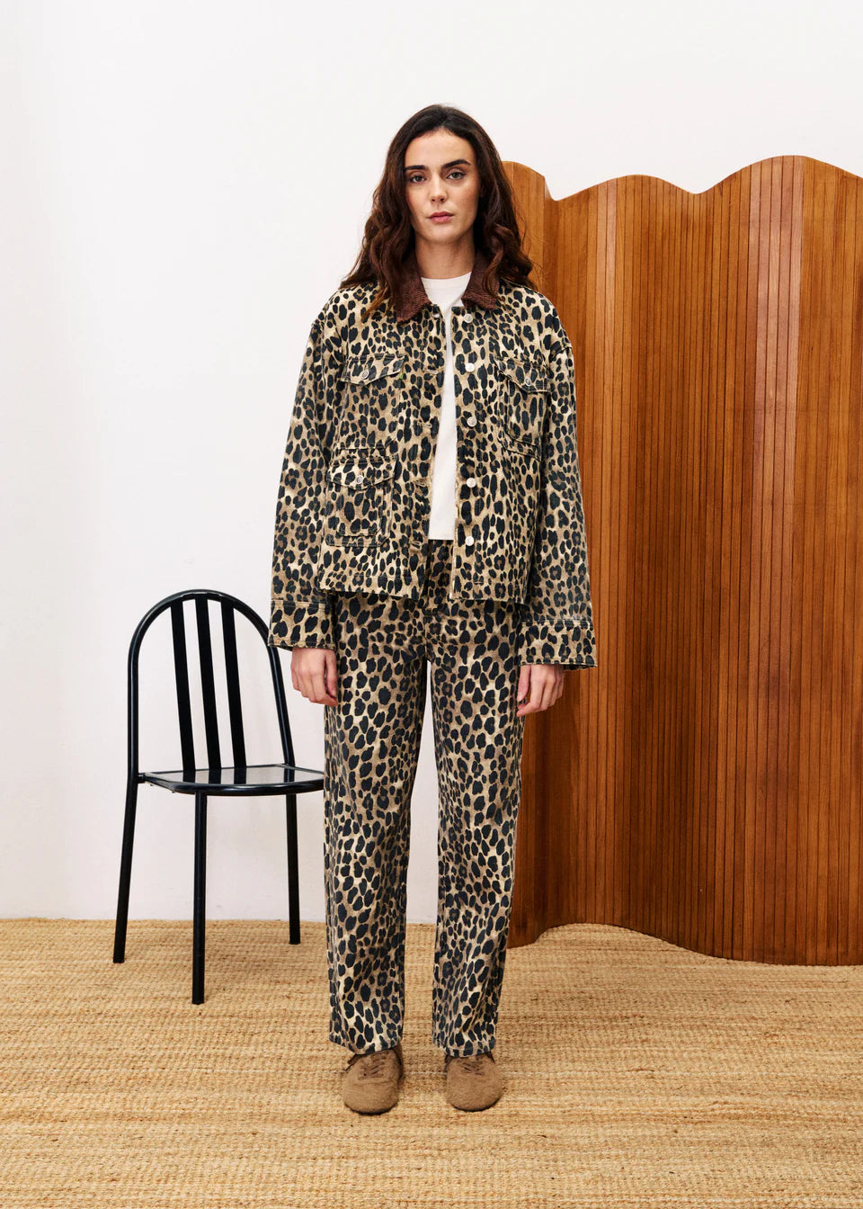 VESTE MUNCHKIN LEOPARD JACKET