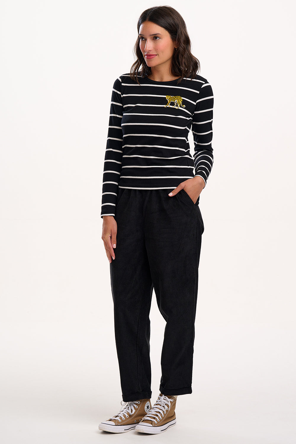 VONNIE TROUSERS BLACK