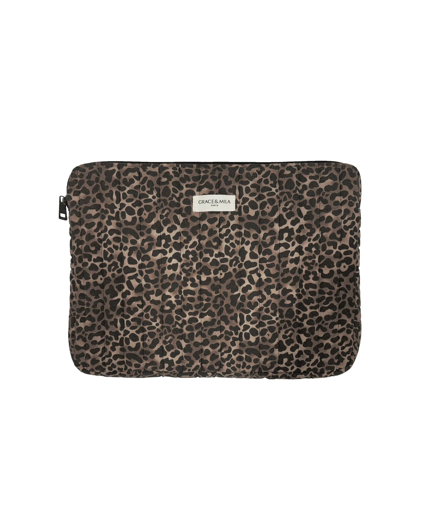 LAPTOP SLEEVE LEOPARD SHERRY