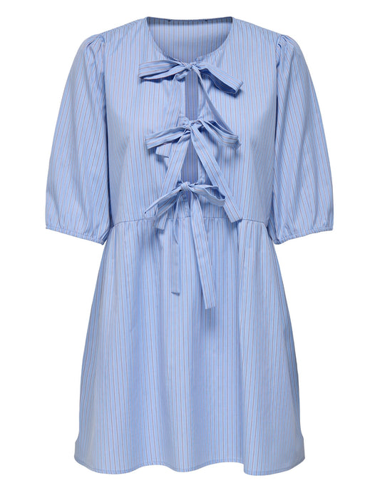 ONLCLARA TESSA LIFE SS BOW DRESS