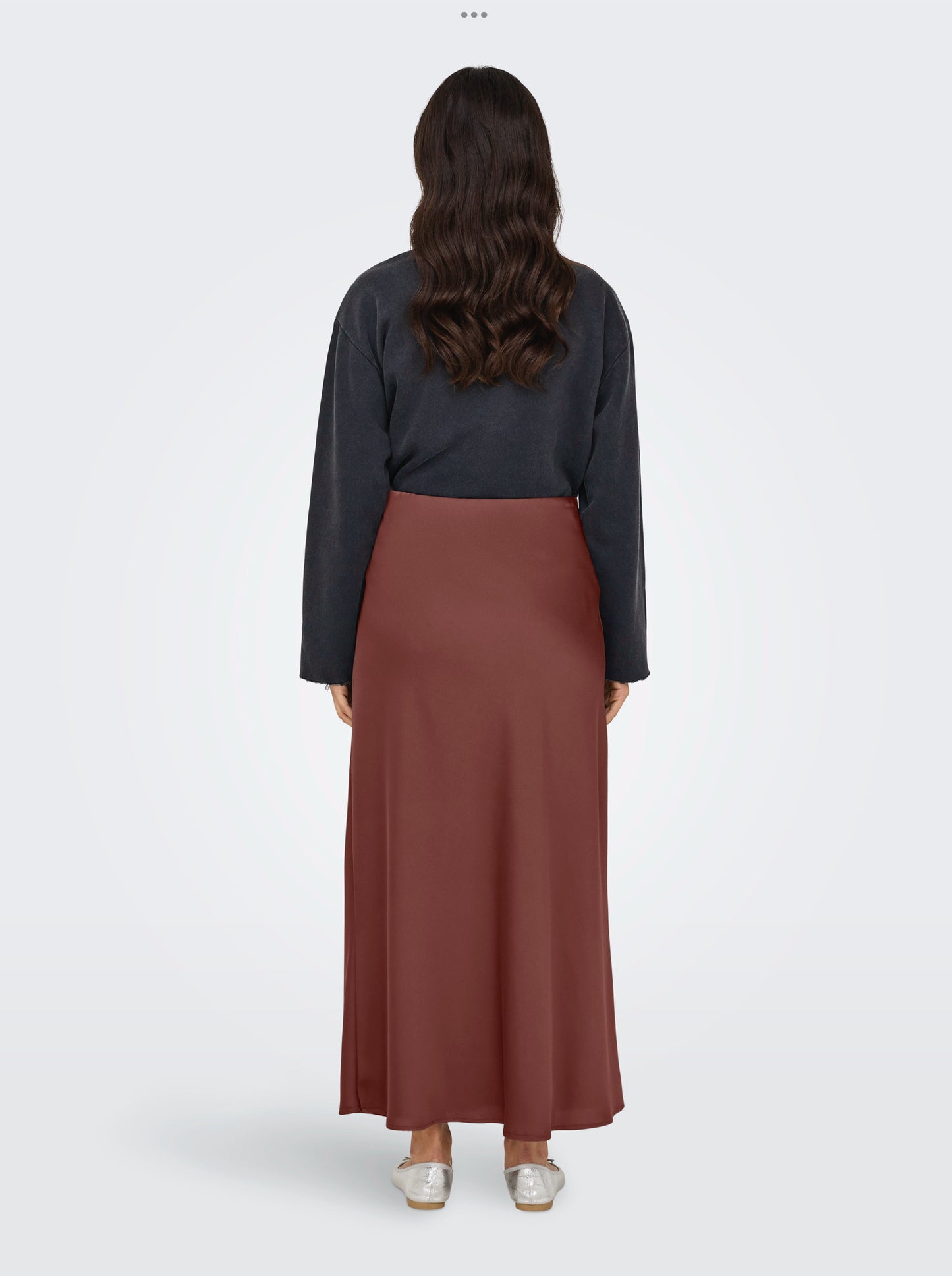 ONLCHIGO ANKEL SATIN SKIRT