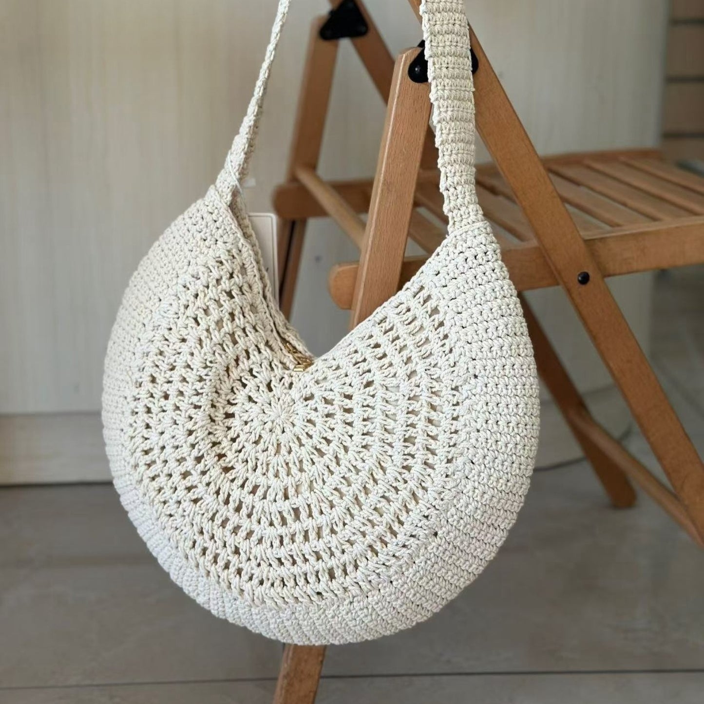 Crochet Circle Bag