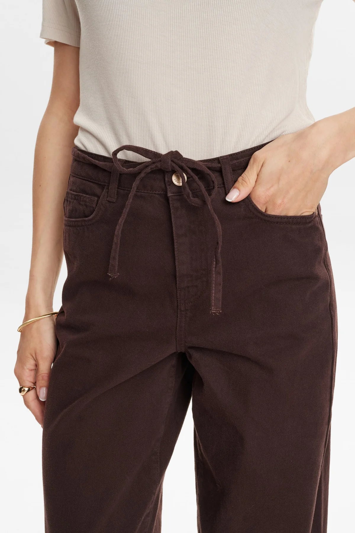 NUBROOKLYN SOLID JEANS