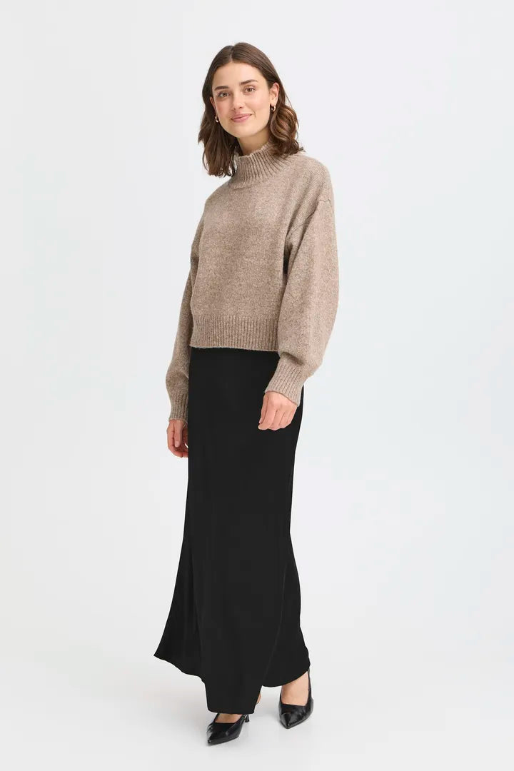 FRLOREN Black Skirt