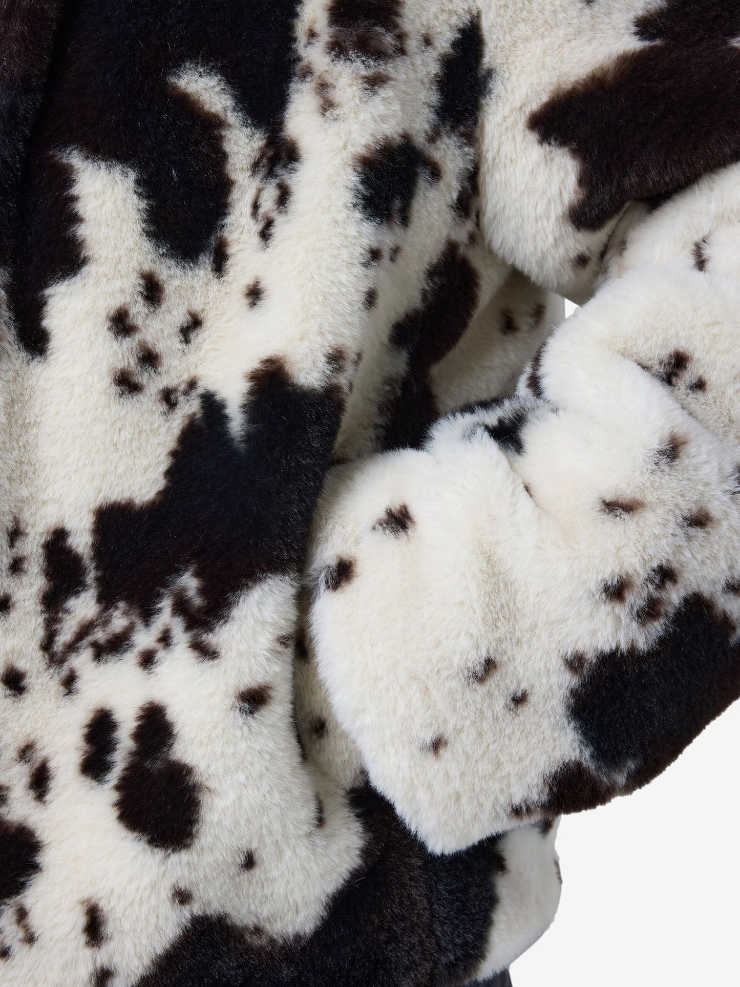 NMEVE COW PRINT COAT