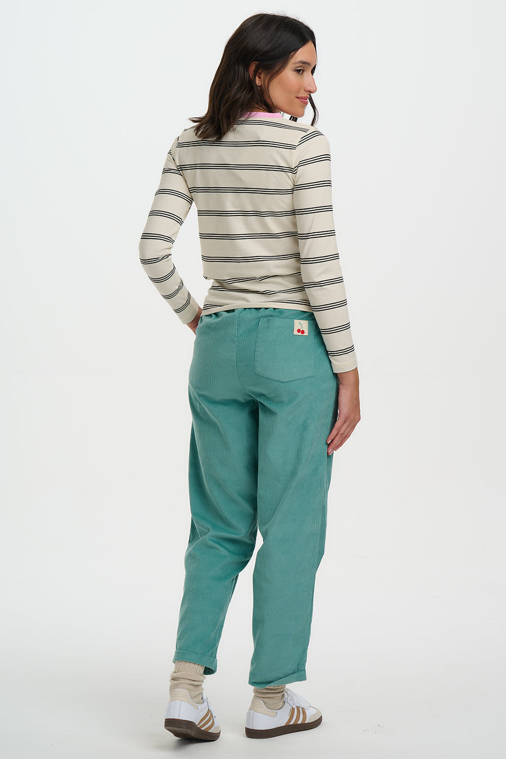 Vonnie Trousers - Teal Cord
