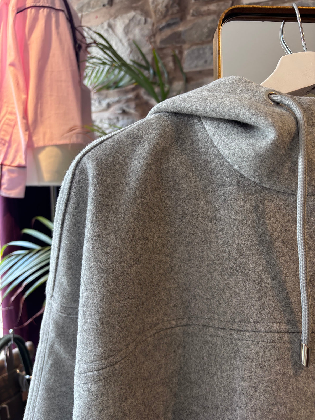 ONLTRILLION OVS HOODED BOMBER JACKET
