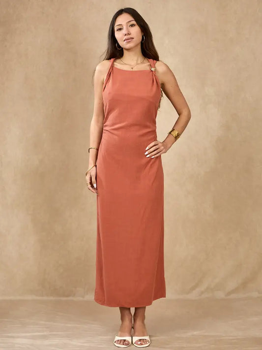Lovie & Co Dress with Gold Buckle