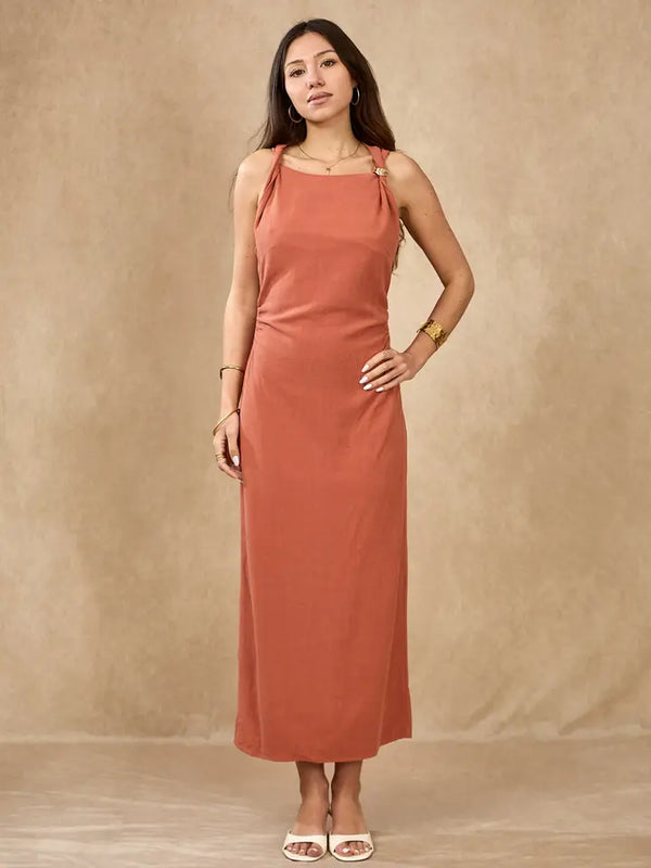 Lovie & Co Dress with Gold Buckle