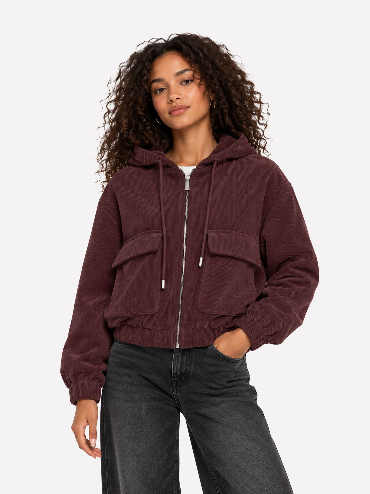 ONLSUVA CORDUROY PAD SHORT JACKET
