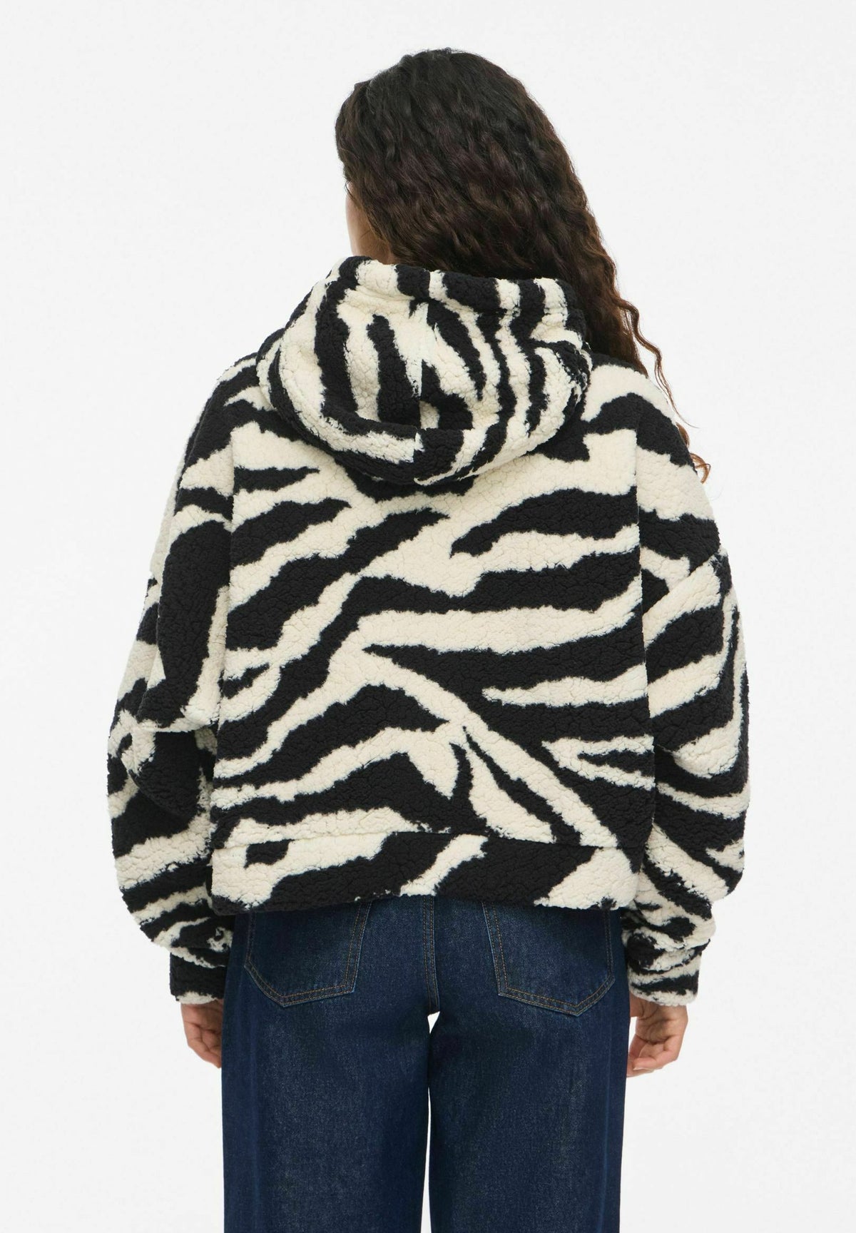 NMCUDDLE CROP HOOD JACKET