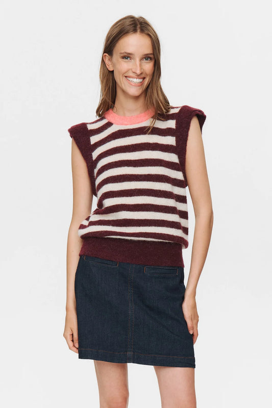 NUCIARA RIETTE STRIPE VEST