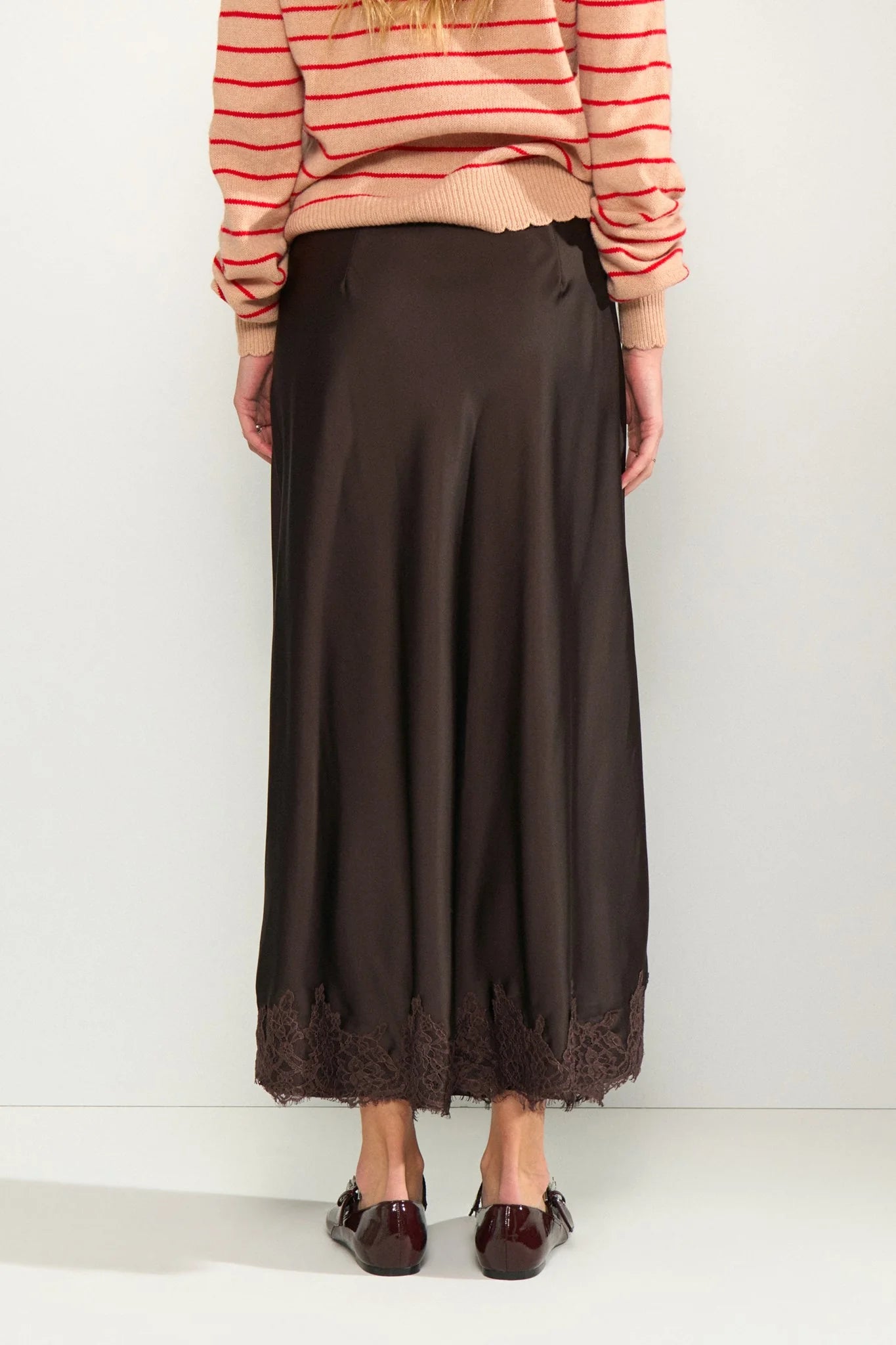 NUNADINE SKIRT - Black Coffee