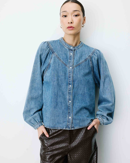 ANAELLE DENIM SHIRT