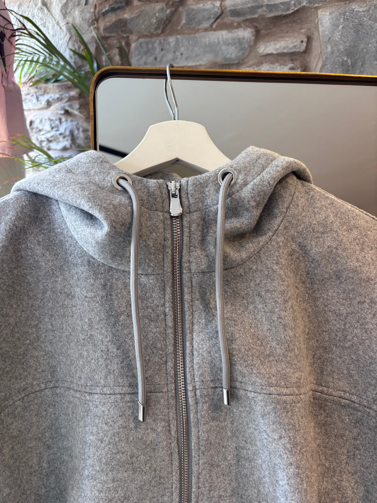 ONLTRILLION OVS HOODED BOMBER JACKET