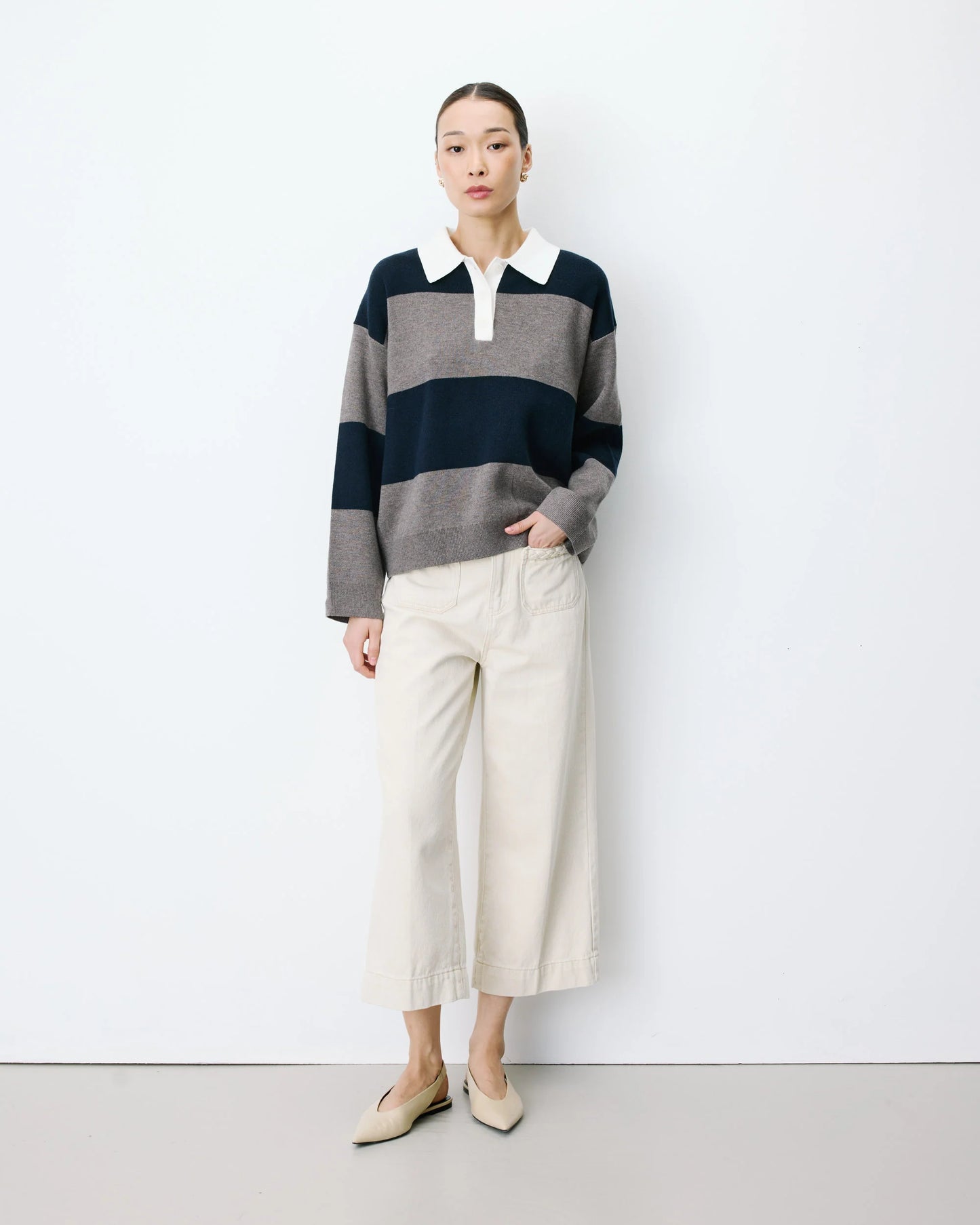 ASTRE POLO SWEATER