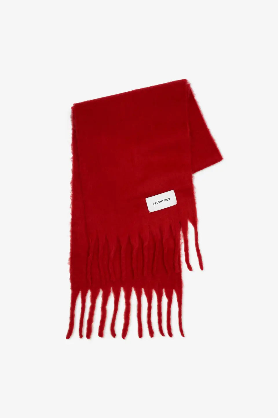 The Stockholm Scarf - 100% Recycled - Crimson Red