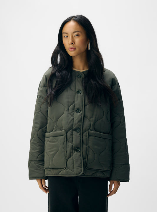 OBJALLIE LS LO QUILTED JACKET