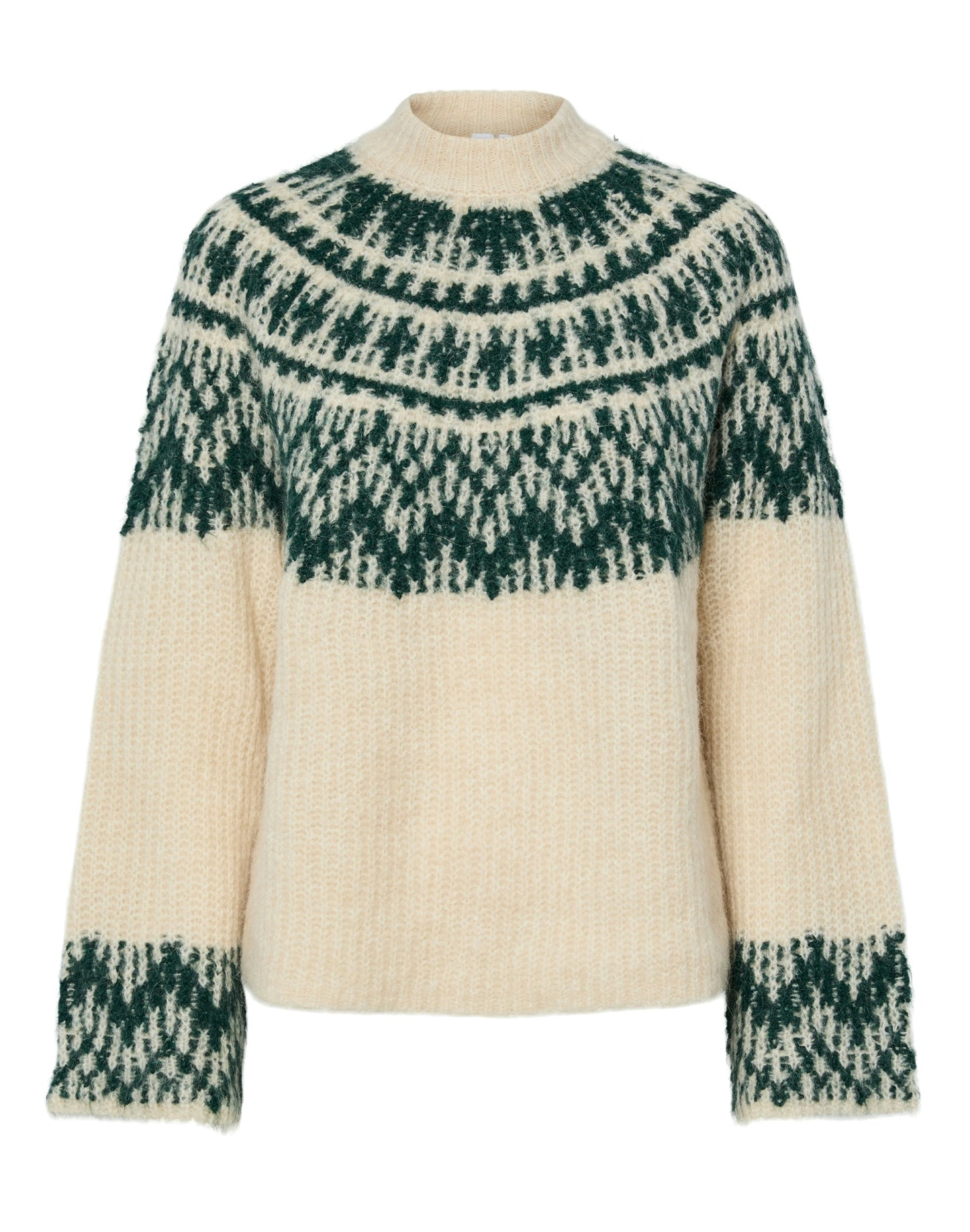 YASLIRI WOOL BLEND KNIT PULLOVER
