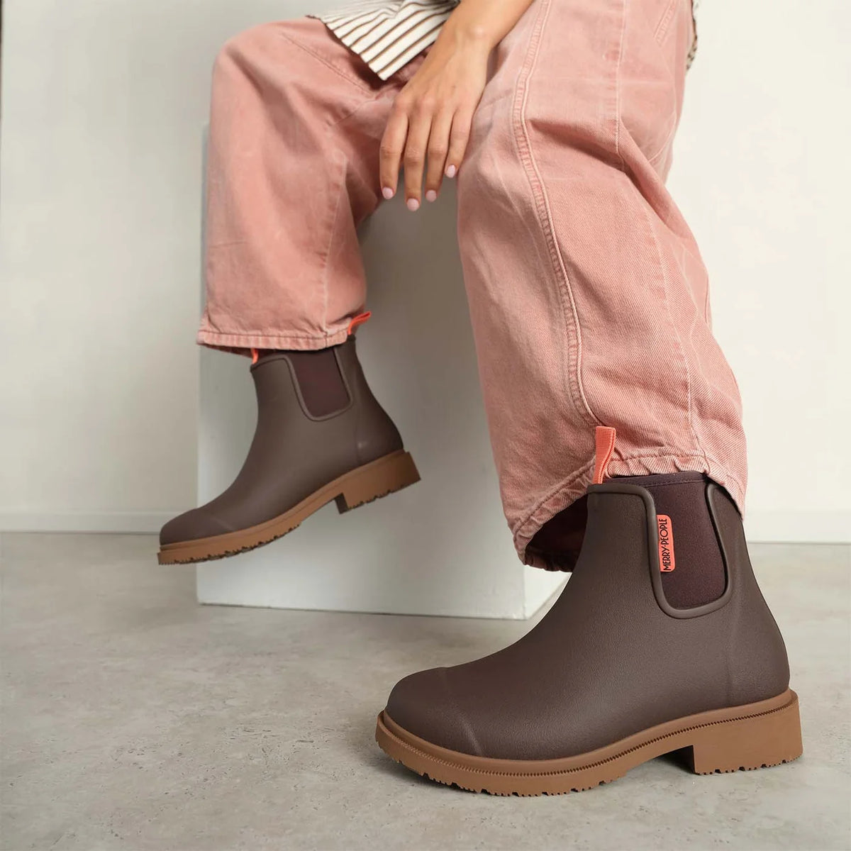 Bobbi Ankle Wellies Mocha