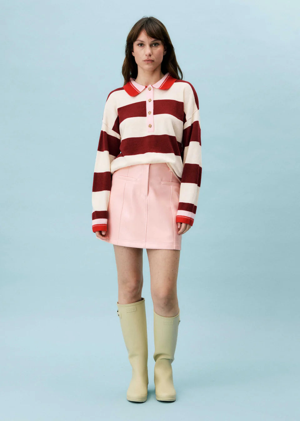 AMBROISIE BORDEAUX SWEATER