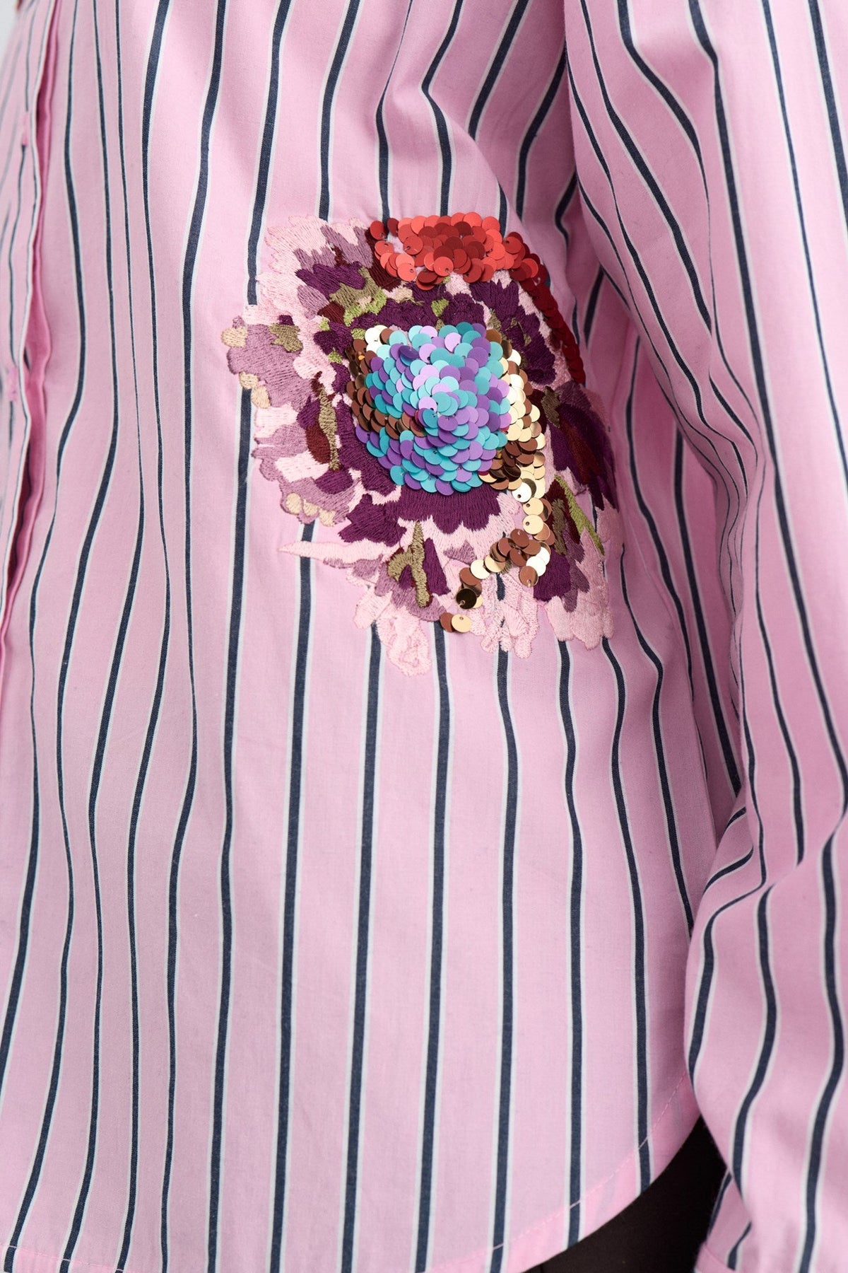 NUELFA OVERSIZE SHIRT - Bonbon