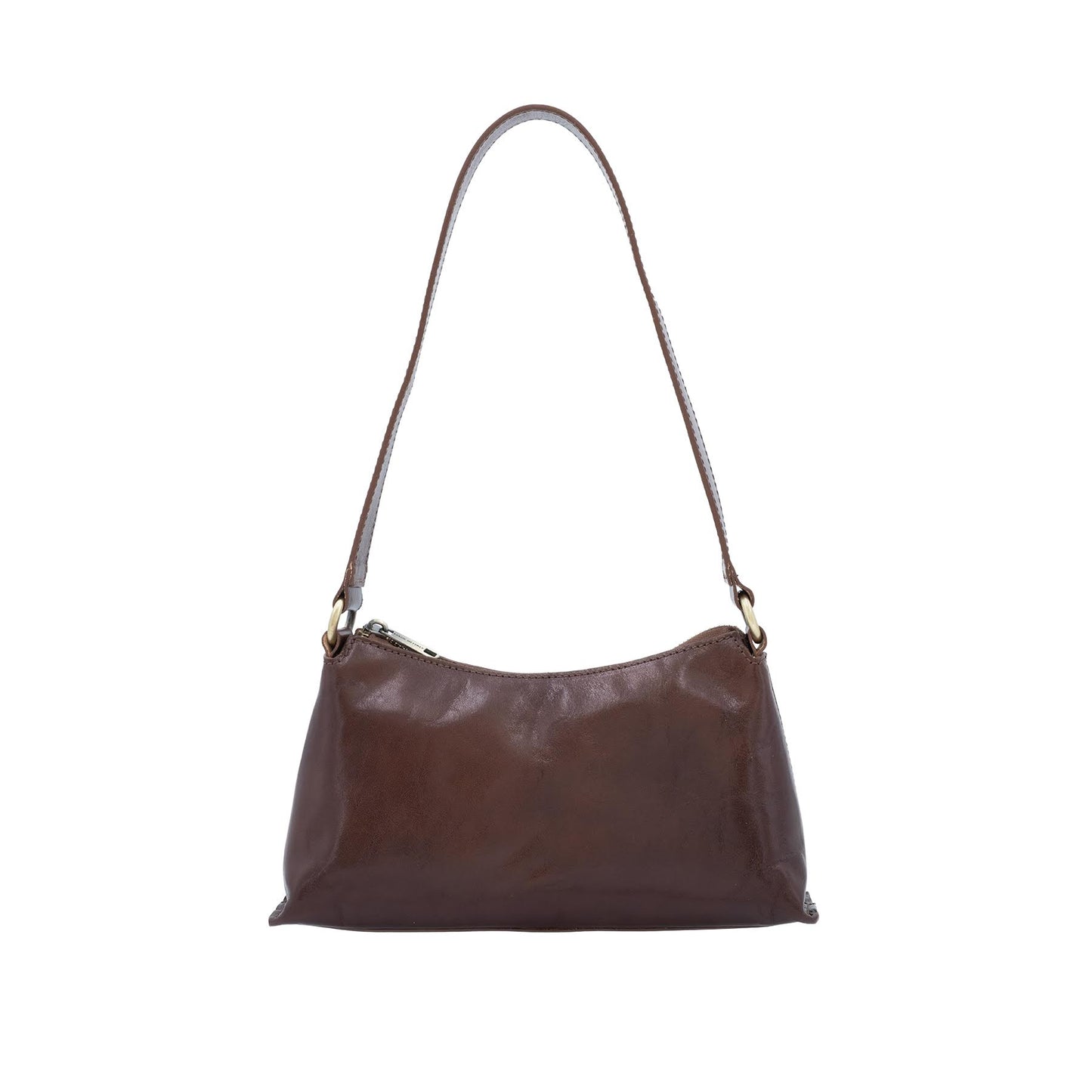 Tamponato Leather Small Handbag Chocolate