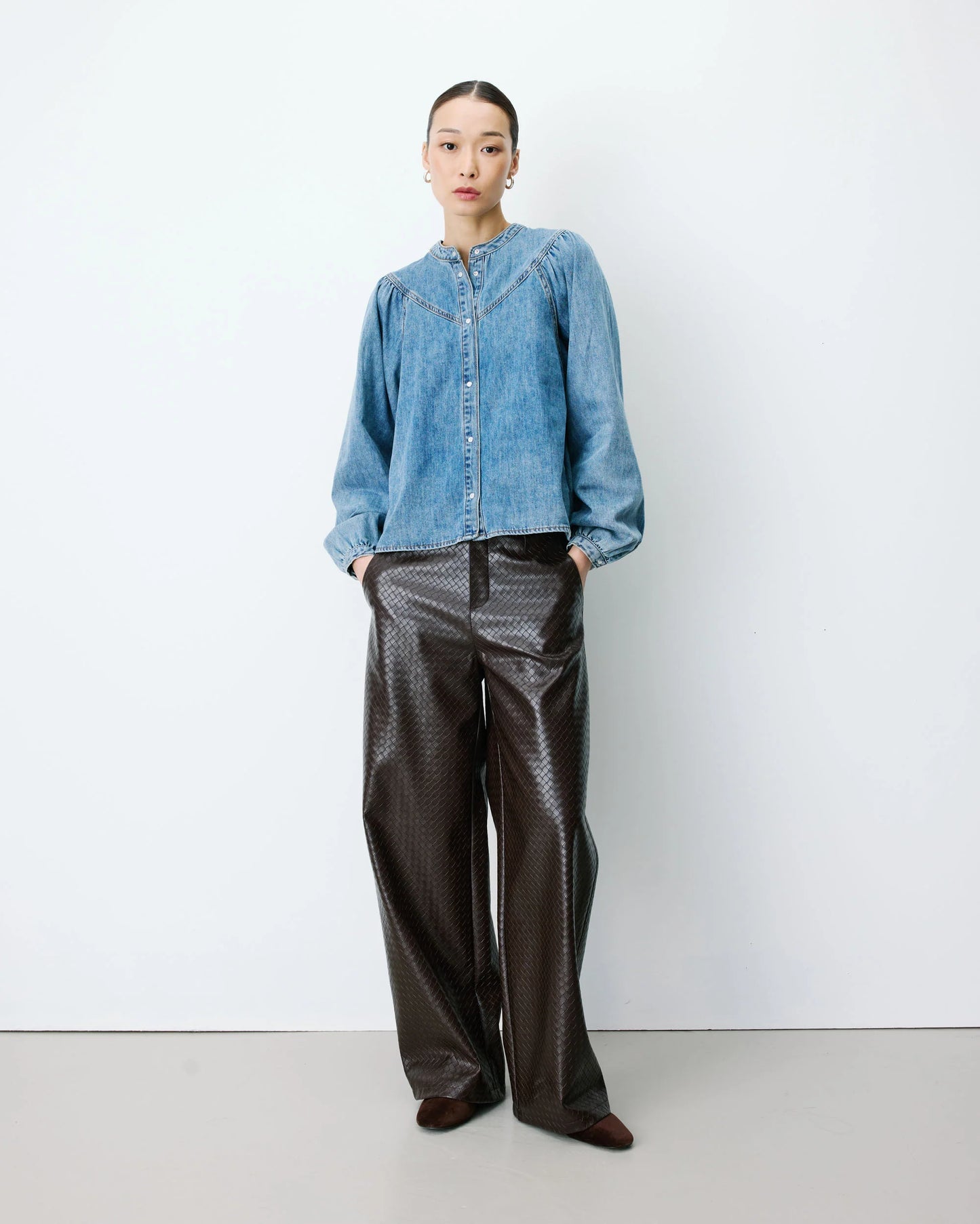 ANAELLE DENIM SHIRT