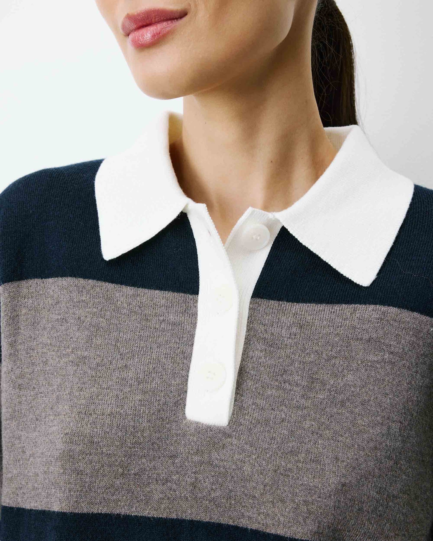 ASTRE POLO SWEATER