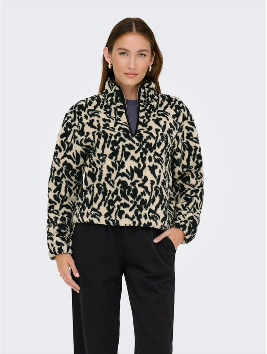 ONLNEW DALLAS HIGHNECK ZIP