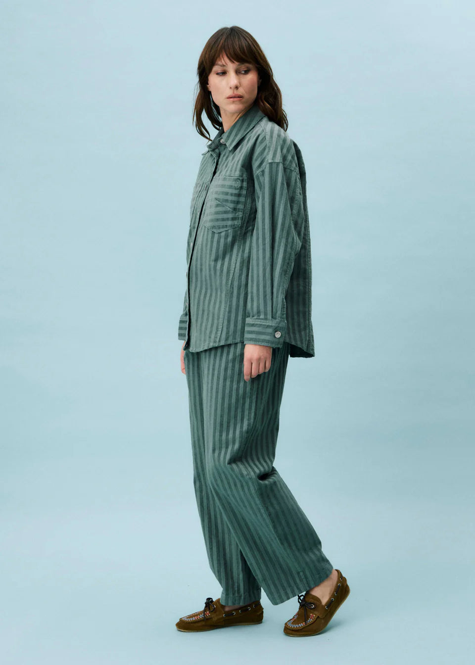 LIMENTIS SHIRT, WATER GREEN