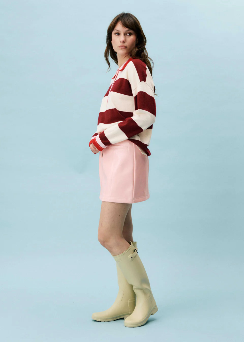 AMBROISIE BORDEAUX SWEATER