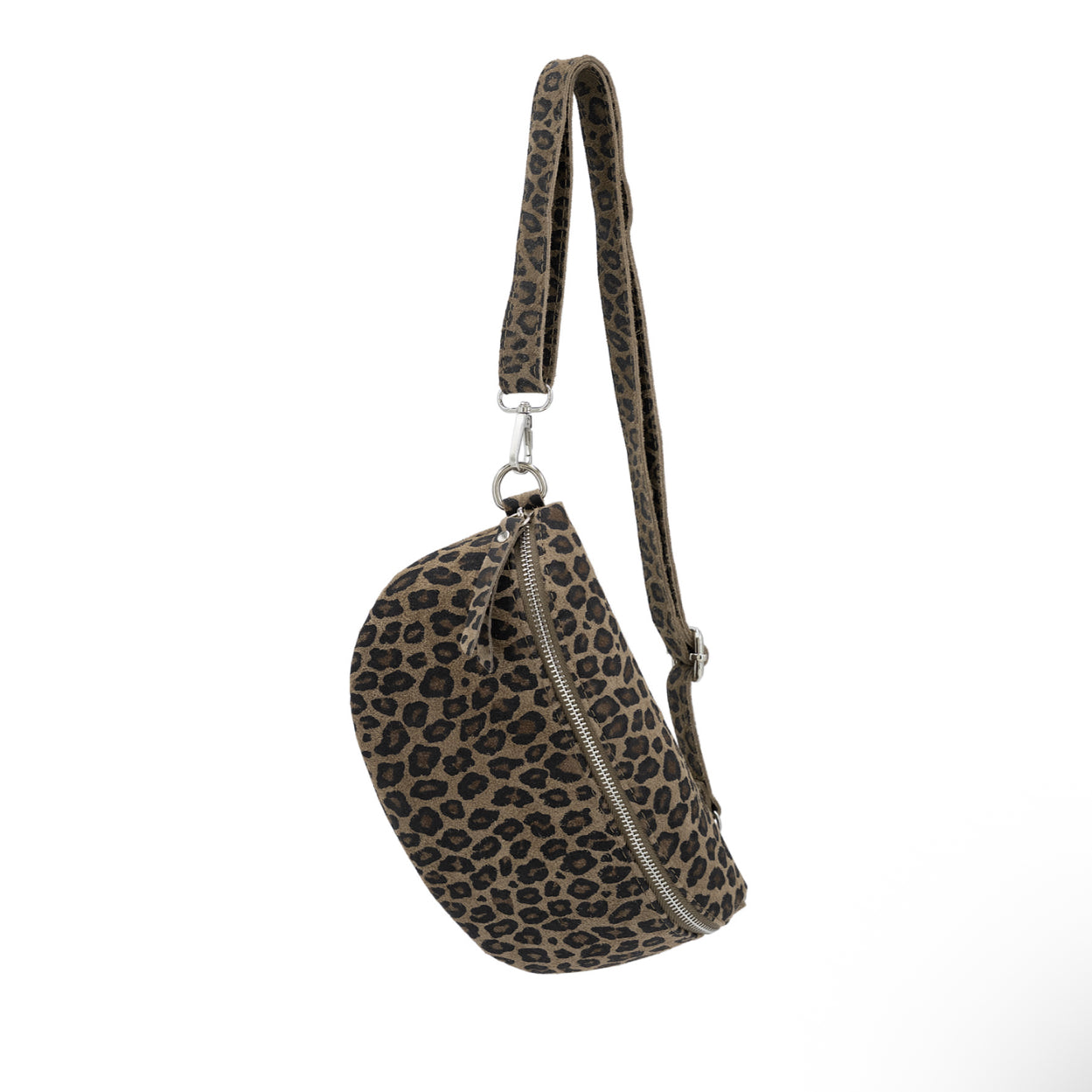 Suede Leather Medium Bum Bag