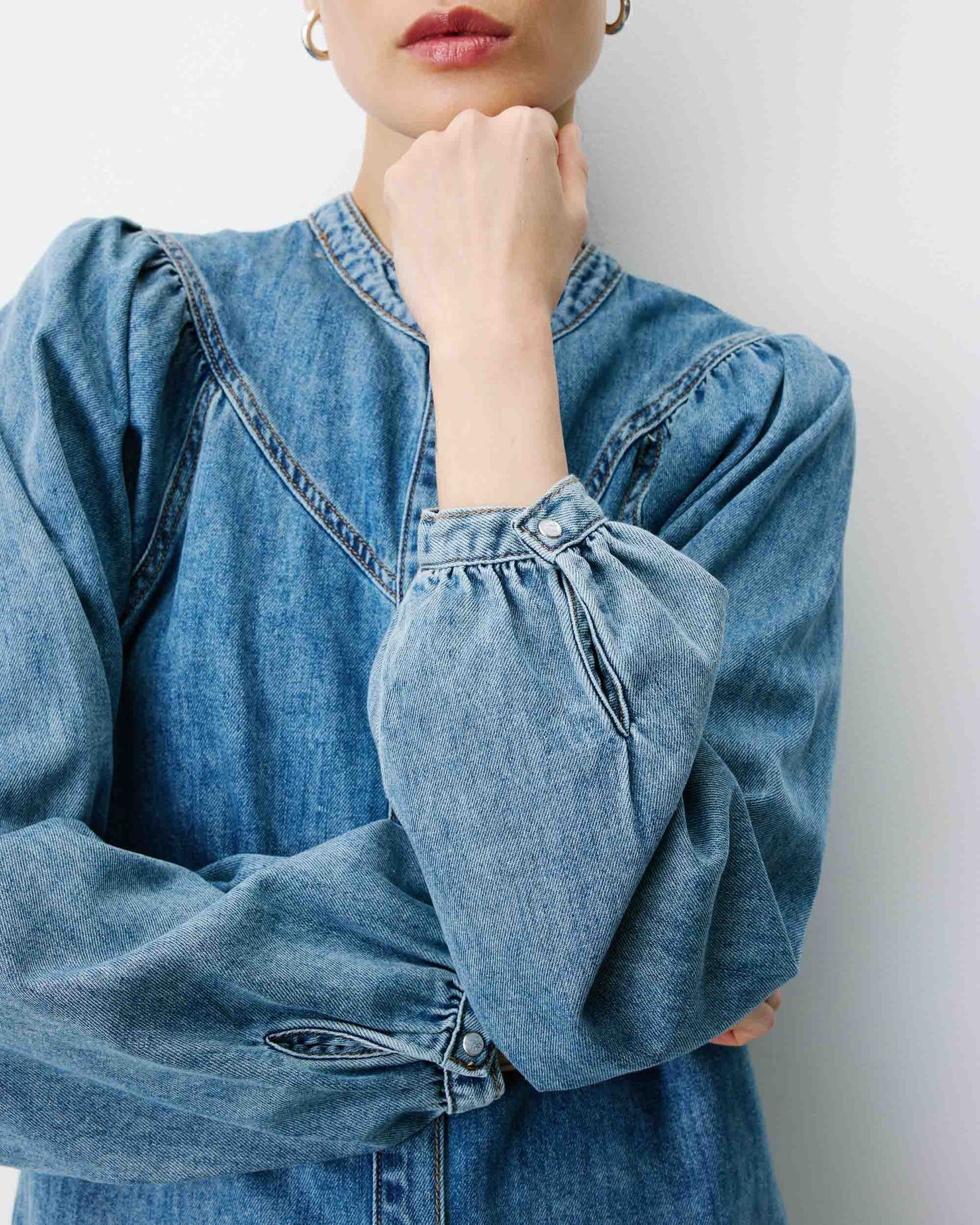 ANAELLE DENIM SHIRT