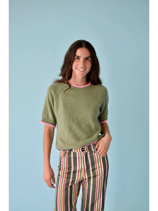 Joana Khaki T-Shirt