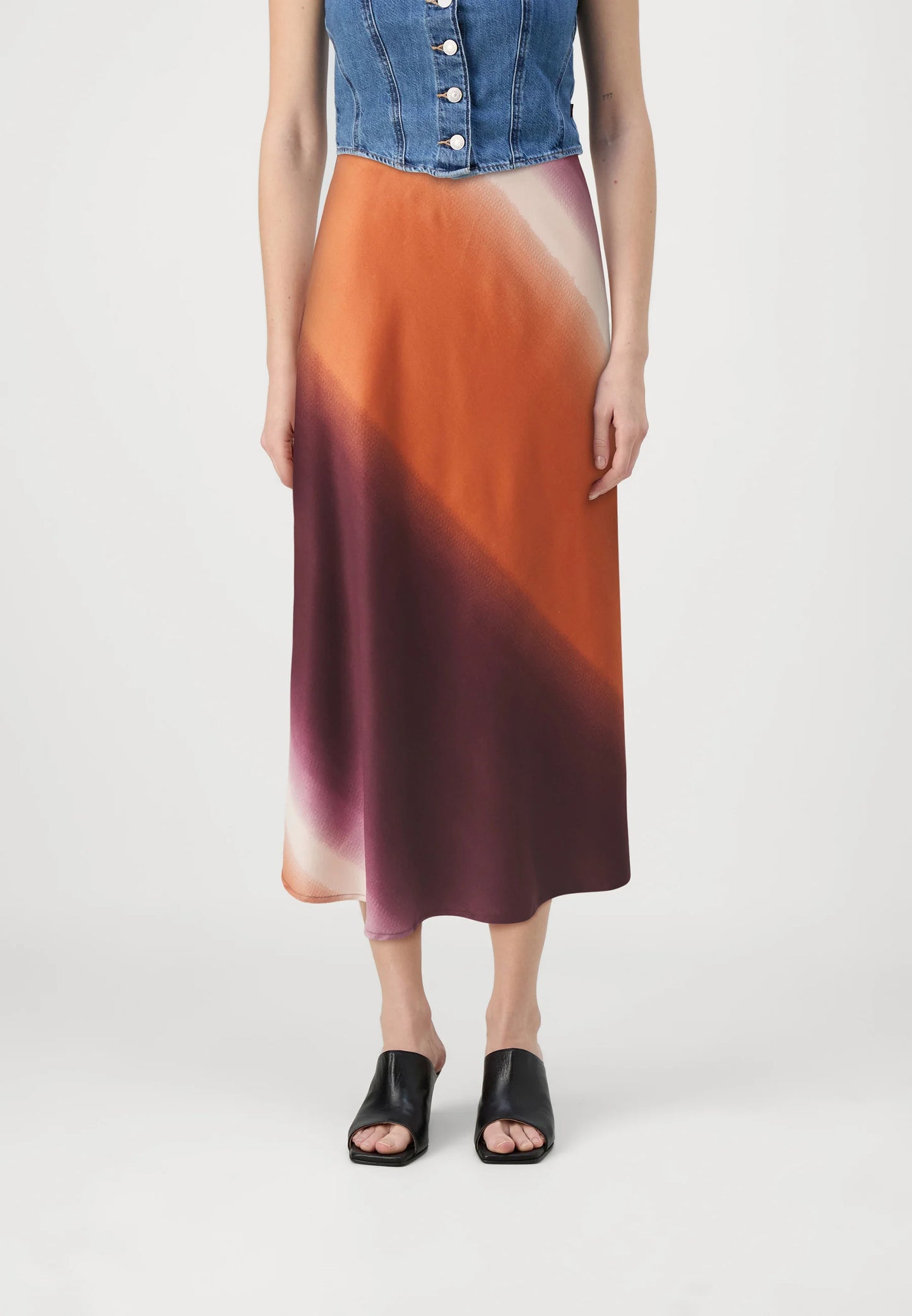 ONLJANET LIFE LONG SKIRT