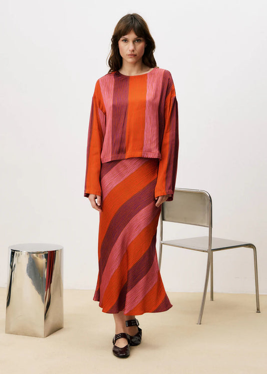 RAYURES JUPE KHAN SKIRT