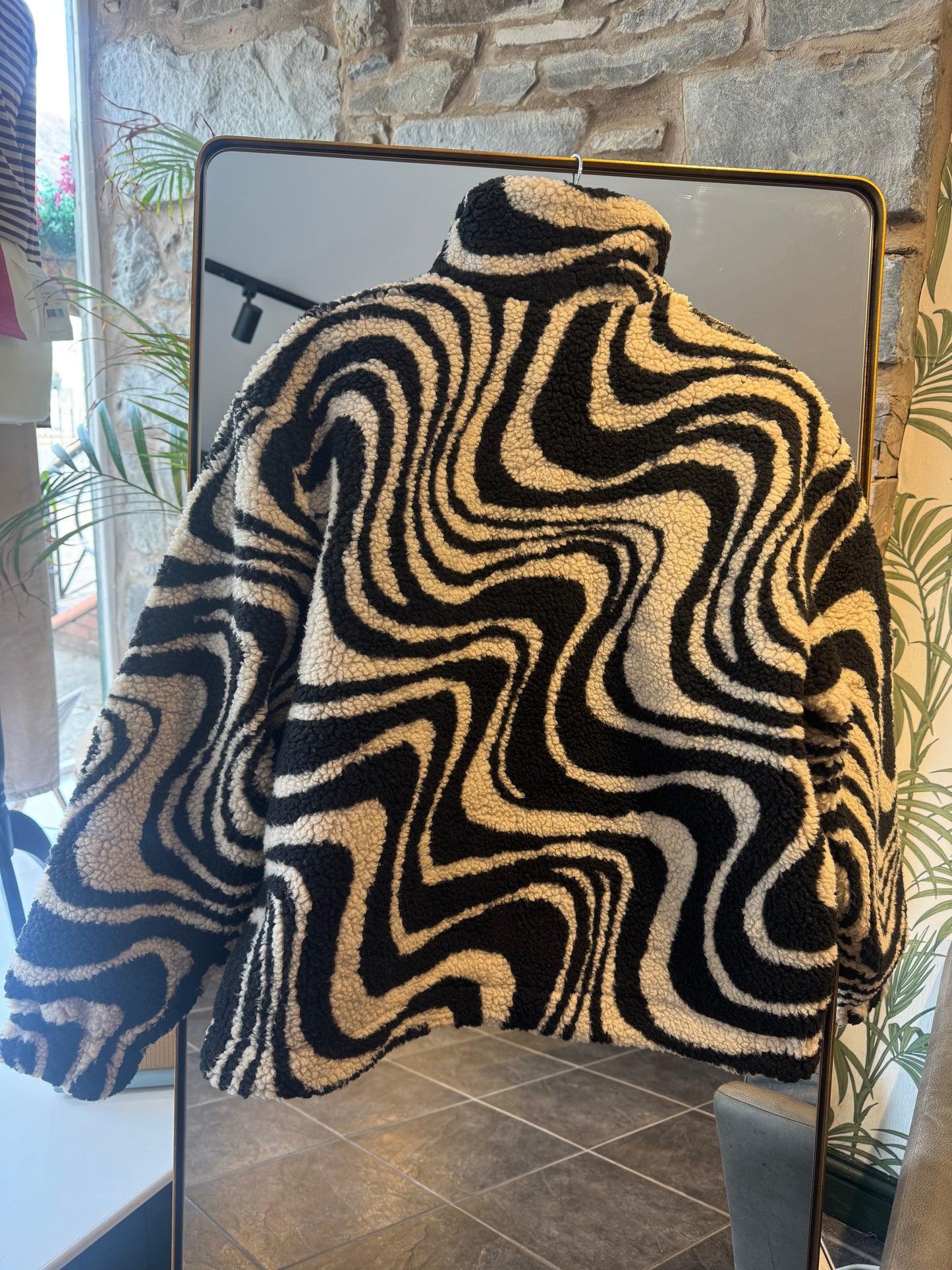 NMMATHEA TEDDY MIX JACKET